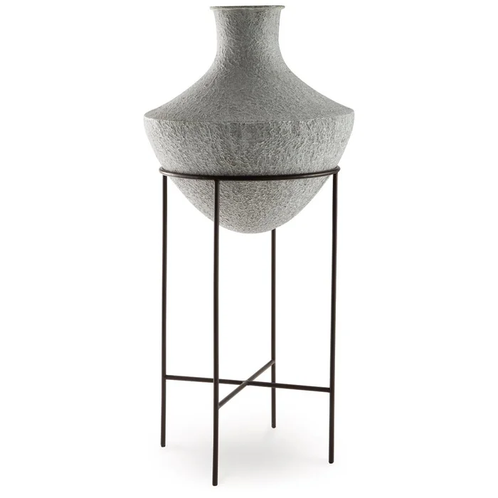 Signature Design by Ashley – Estonbank Vase in Distressed Cream – A2000748