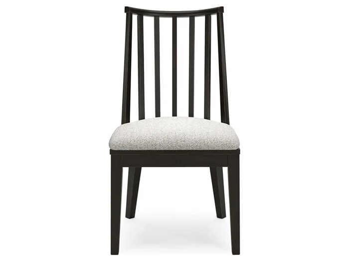 Signature Design by Ashley – Galliden Dining UPH Side Chair (Set of 2) in Black – D841-01