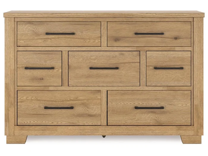 Signature Design by Ashley – Galliden Dresser in Light Brown – B841-31