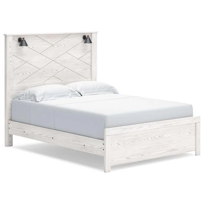Signature Design by Ashley – Gerridan Queen Panel Bed in White