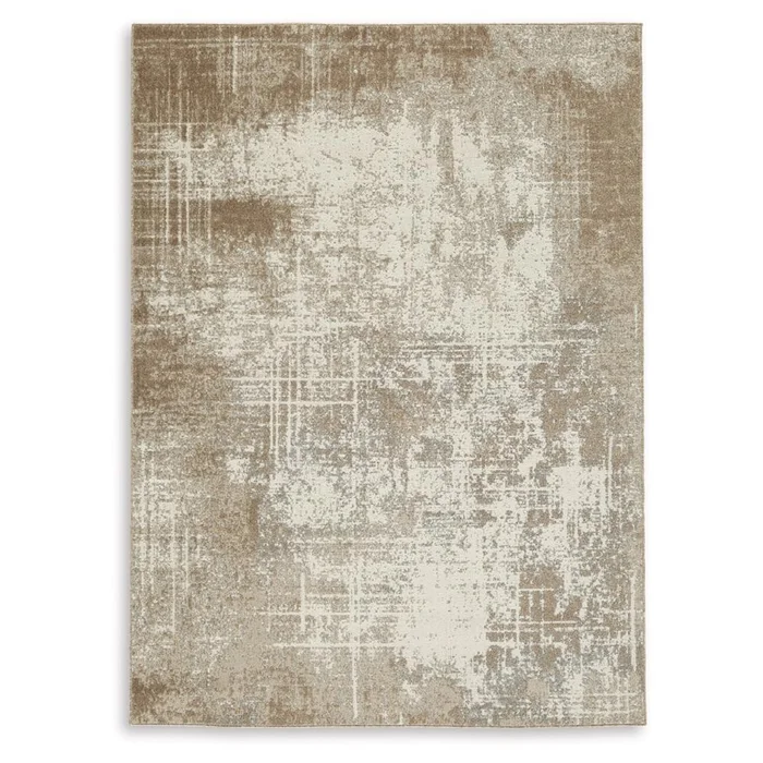 Signature Design by Ashley – Grifflain Medium Rug in Tan/Brown/Gray – R406232