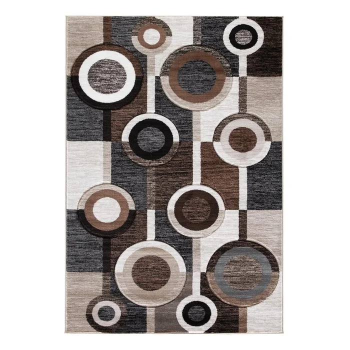 Signature Design by Ashley – Guintte Large Rug in Black/Brown/Cream – R403971