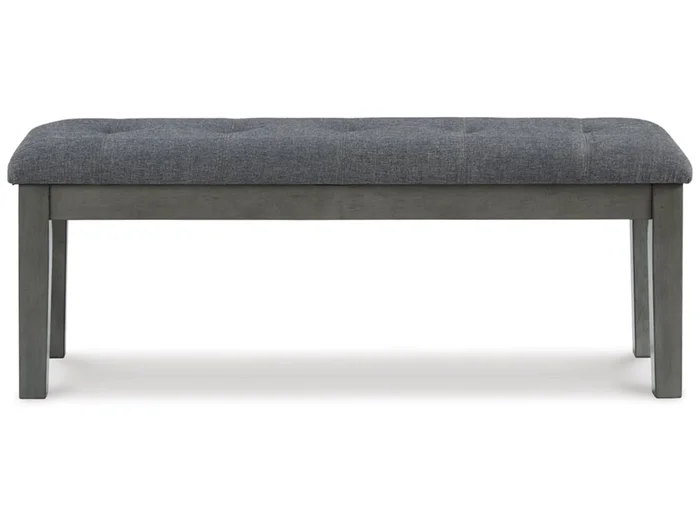 Signature Design by Ashley – Hallanden Large UPH Dining Room Bench in Gray – D589-00