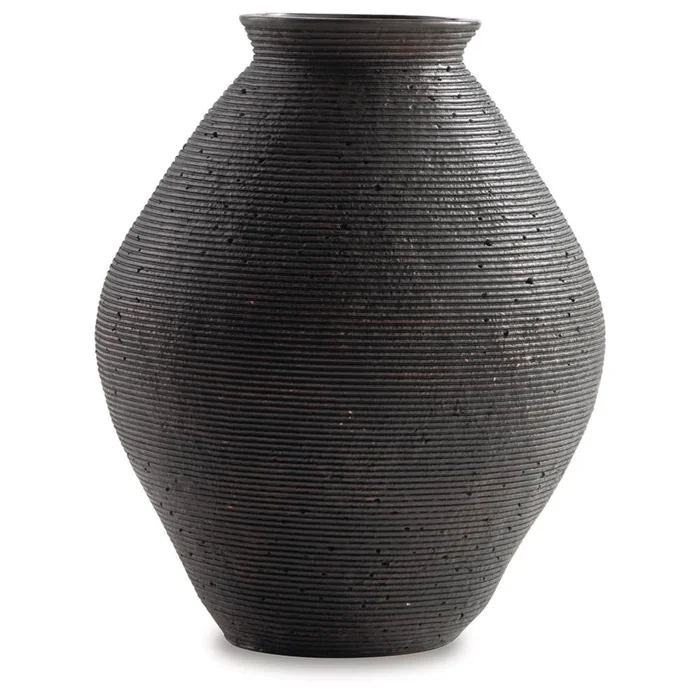 Signature Design by Ashley – Hannela Vase in Antique Tan – A2000513