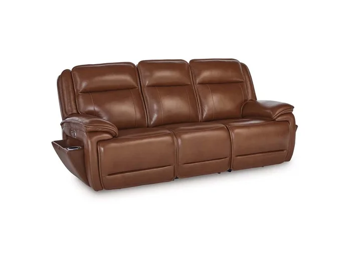 Signature Design by Ashley – Healy Pier Pwr Rec Sofa With Adj Headrest in Chocolate – U1120415