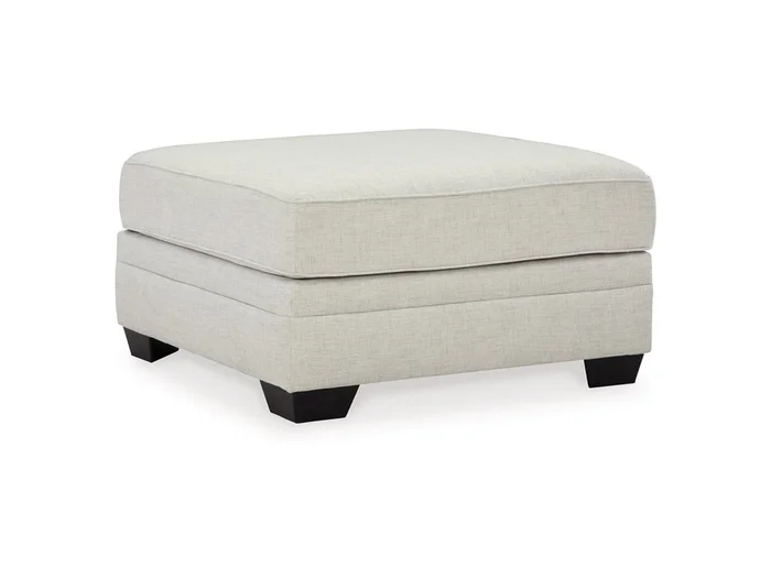 Signature Design by Ashley – Huntsworth Oversized Accent Ottoman in Dove Gray – 3970208