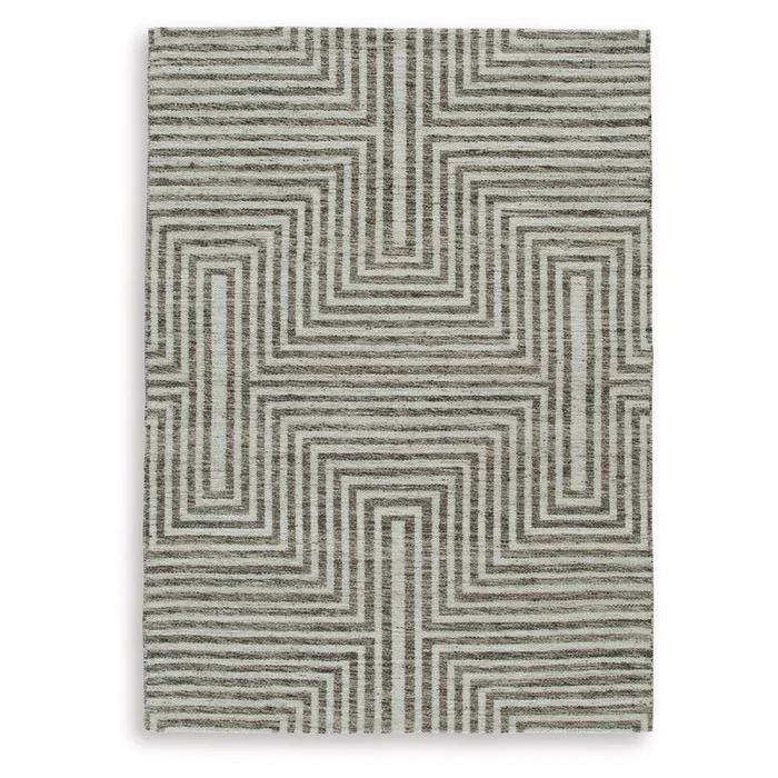 Signature Design by Ashley – Jossen Medium Rug in Ivory/Gray – R406832