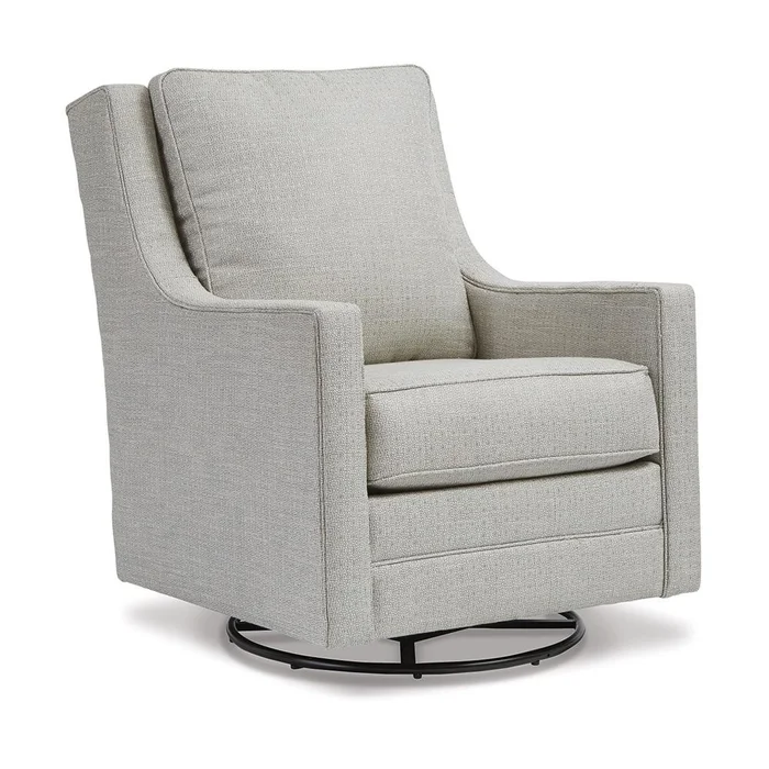 Signature Design by Ashley – Kambria Swivel Glider Accent Chair in Frost – A3000206
