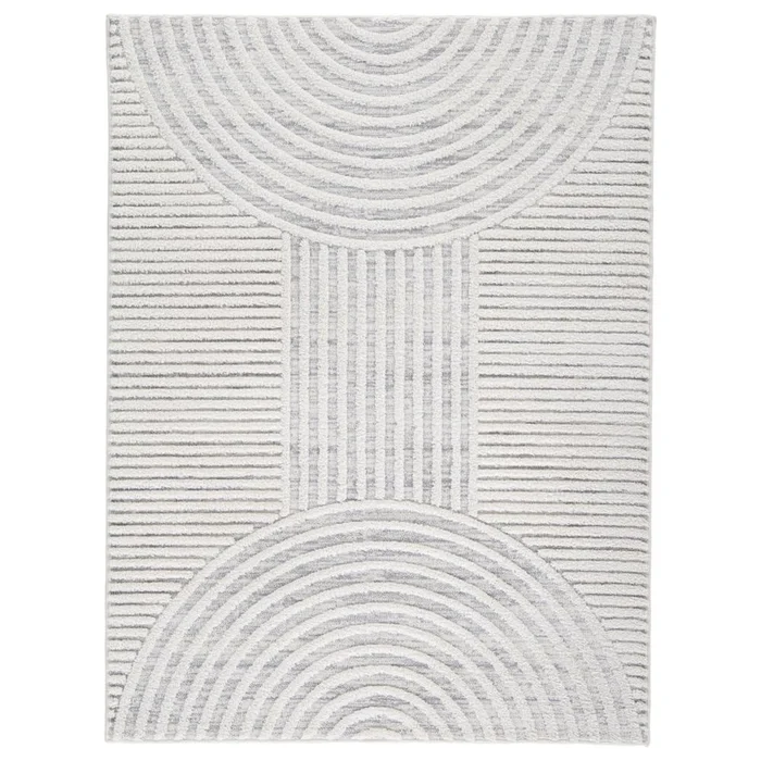 Signature Design by Ashley – Lambworth Medium Rug in Gray/Cream – R405342