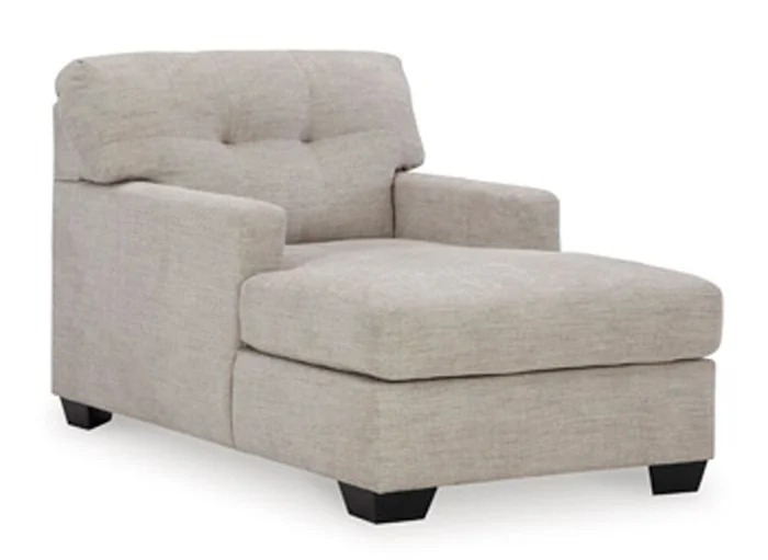 Signature Design by Ashley – Mahoney Chaise in Pebble – 3100415