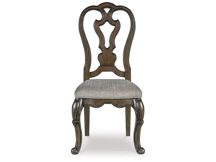 Signature Design by Ashley – Maylee Dining Uph Side Chair (Set Of 2) in Dark Brown – D947-01