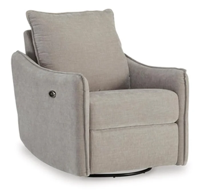 Signature Design by Ashley – McBurg Swivel Power Recliner in Taupe – 4480228