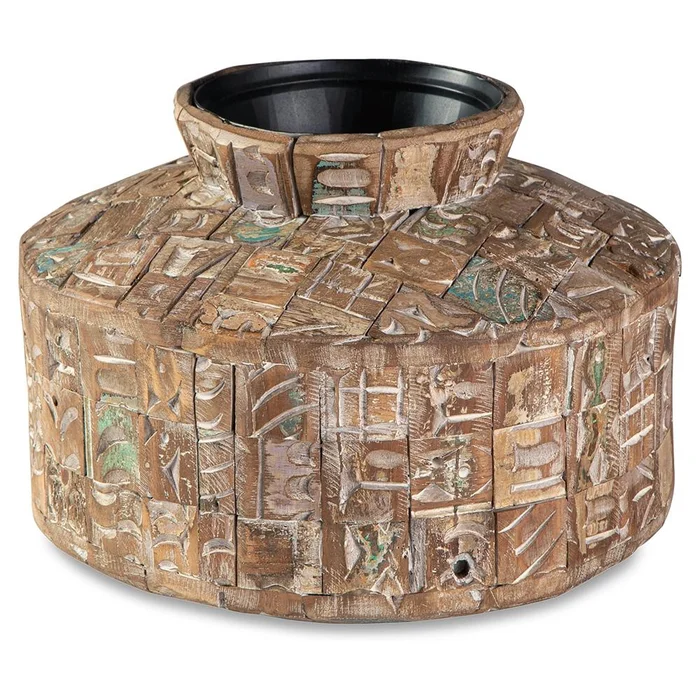 Signature Design by Ashley – Meltland Vase in Natural/Black – A2000557