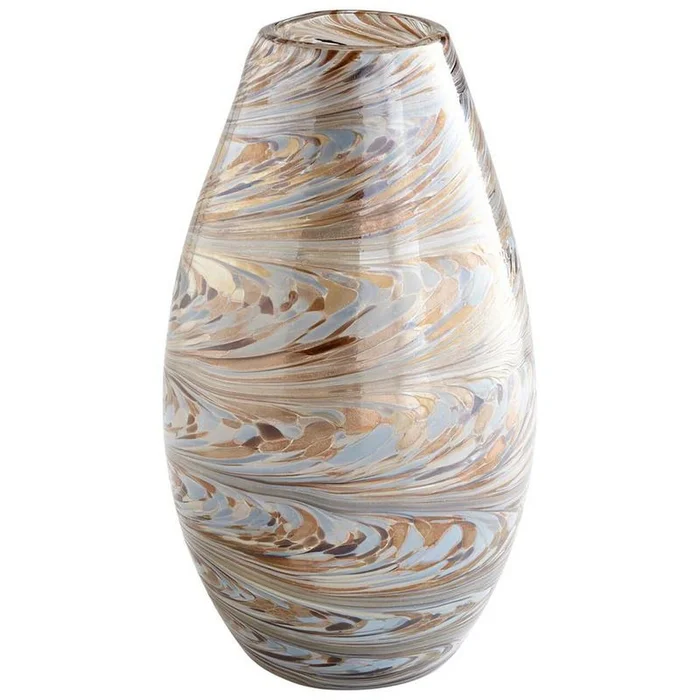 Small Caravelas Vase – Silver-Grey-Smoke
