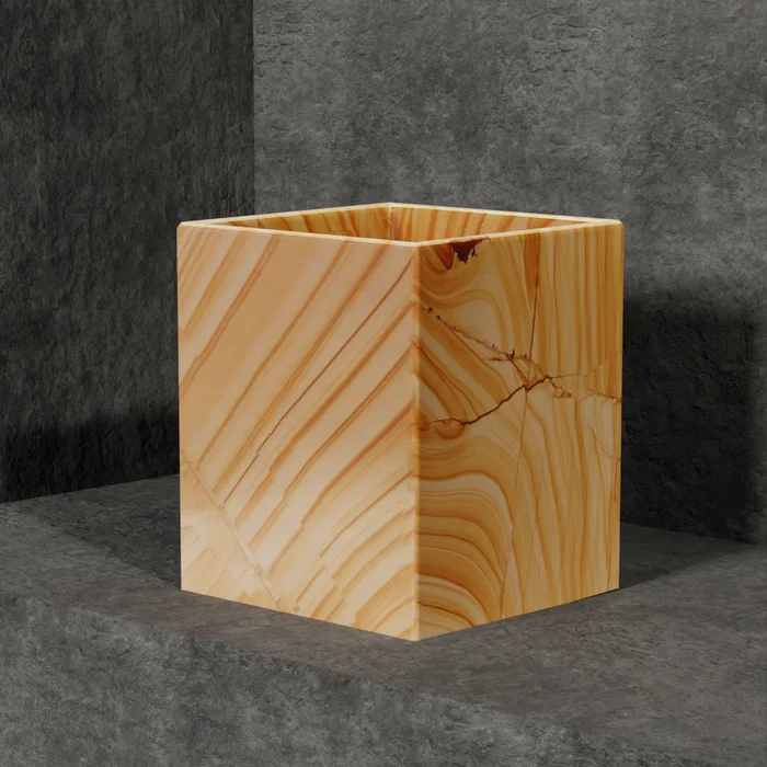 Soap Dispenser Thyme Collection Cubic