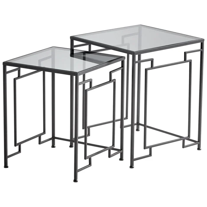 Square Galleria Tables – Black