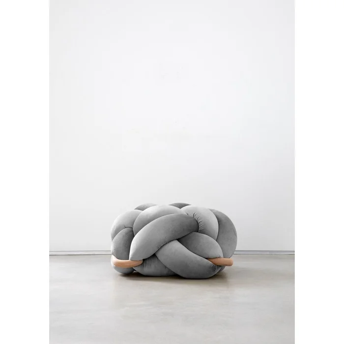 Sterling Silver Knot Ottoman