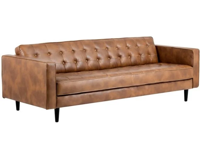 Sunpan 5West Donnie Sofa – Tobacco Tan