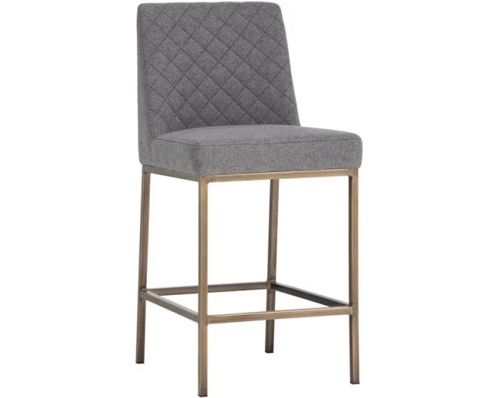Sunpan 5West Leighland Counter Stool – Dark Grey (CL1A) – CLEARANCE SALE (Dropshippable)