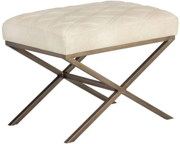 Sunpan 5West Wisconsin Bench – Bravo Cream (Dropshippable)