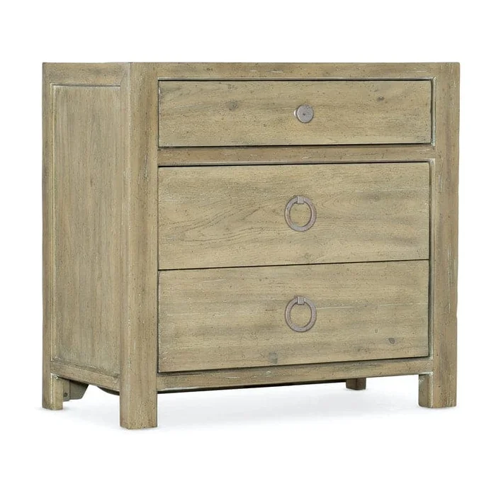 Surfrider Three-Drawer Nightstand