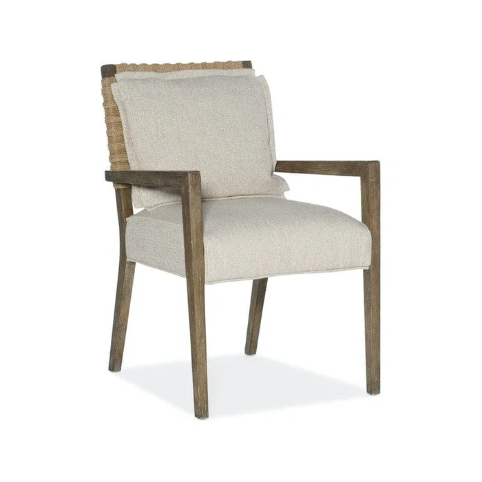 Surfrider Woven Back Arm Chair