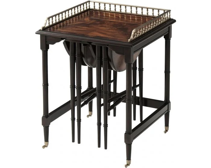 Theodore Alexander Althorp Living History Ingenious Nest of Tables