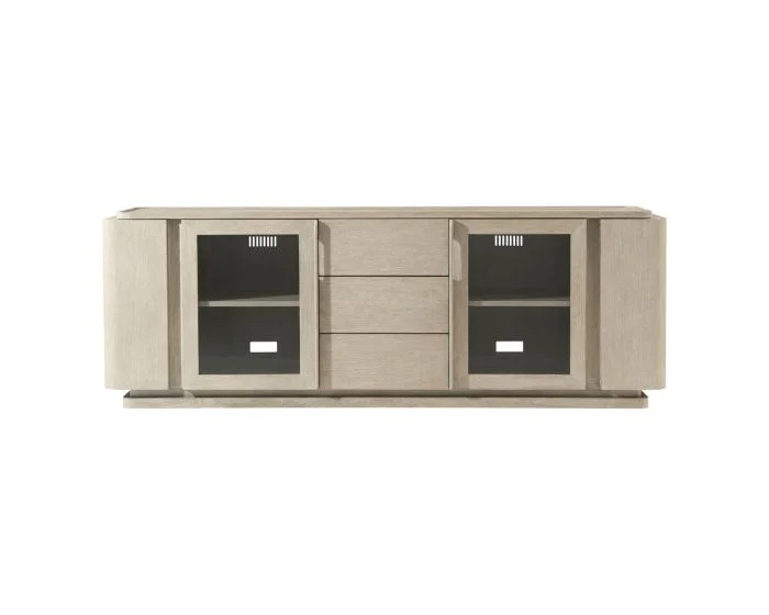 Theodore Alexander Repose Glass Door Media Console TA62010.C322