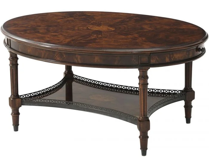 Theodore Alexander The Galleried Cocktail Table