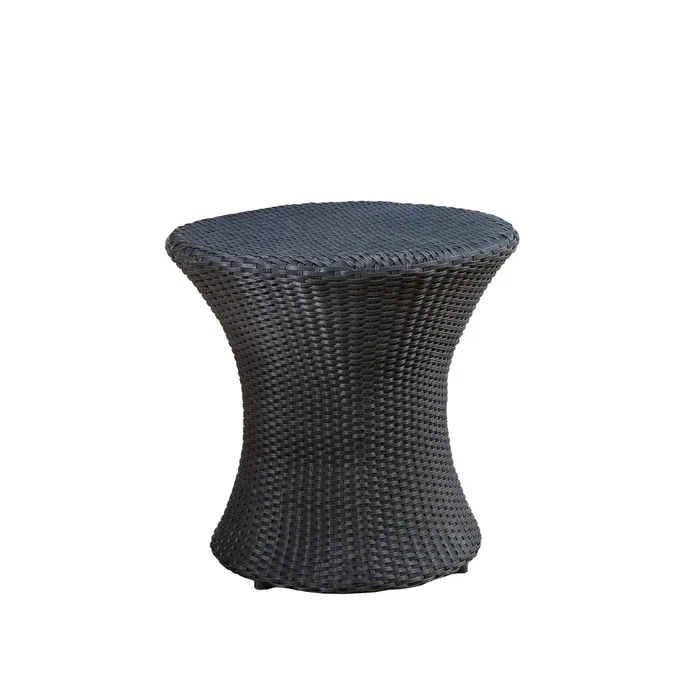 Thrive – Hourglass Rattan Table With No Glass Top