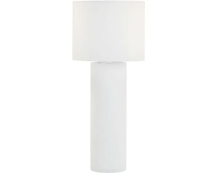 TOV Furniture Cleopatra Floor Lamp – Cream Linen (Dropshippable)