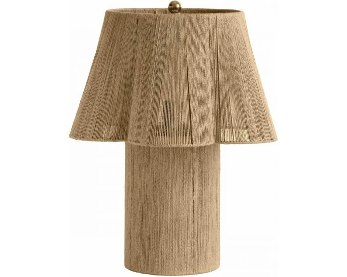 TOV Furniture Corrine Table Lamp – Natural Jute (Dropshippable)