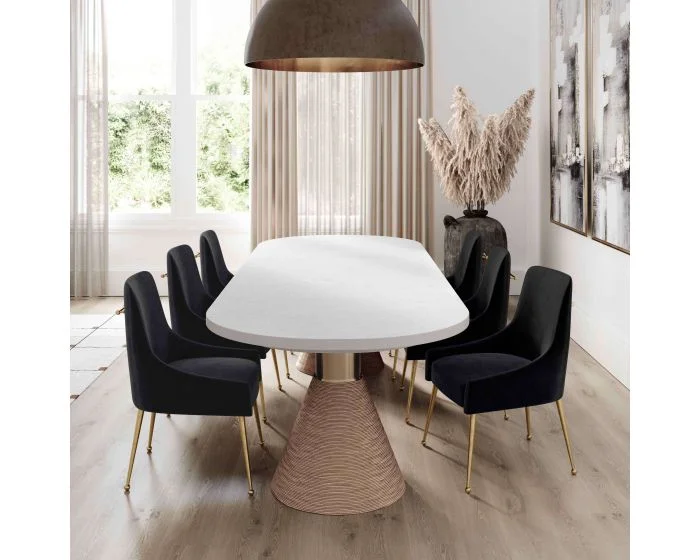 TOV Furniture Rishi Natural Rope Dining Set