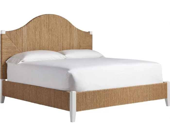 Universal Furniture Coastal Living Escape Seabrook Bed in Sailcloth, King