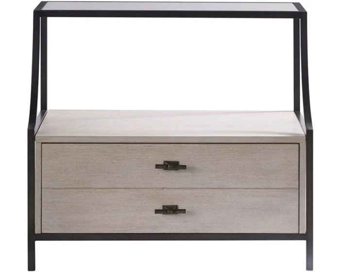 Universal Furniture Midtown Stone Top Nightstand