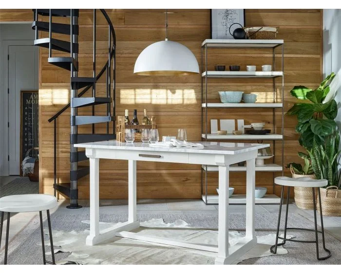 Universal Furniture Modern Farmhouse Elena Counter Dining Set