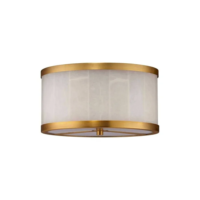 Upsala Alabaster Flush Mount Ceiling Light – Small