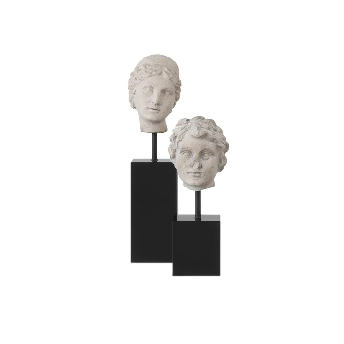 Venus Head on Stand Set of 2