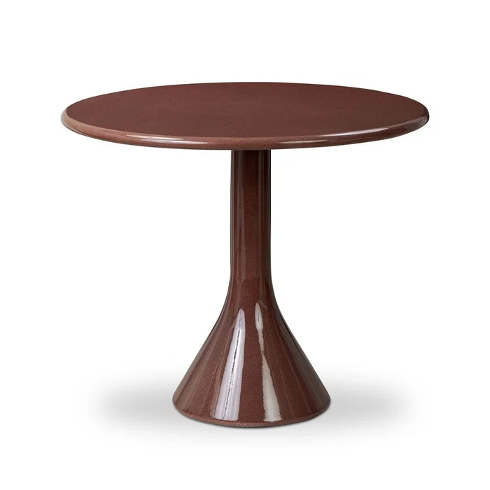 Vernon Dining Table – Smooth Red Concrete