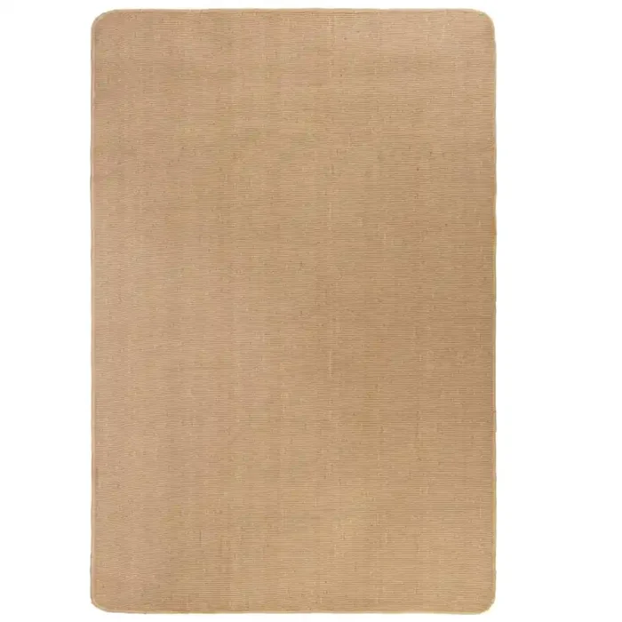 vidaXL Area Rug Jute with Latex Backing 160×230 cm Natural