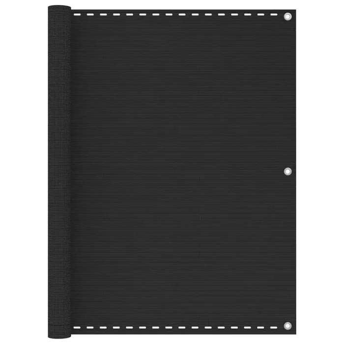 vidaXL Balcony Screen Anthracite 120×600 cm HDPE