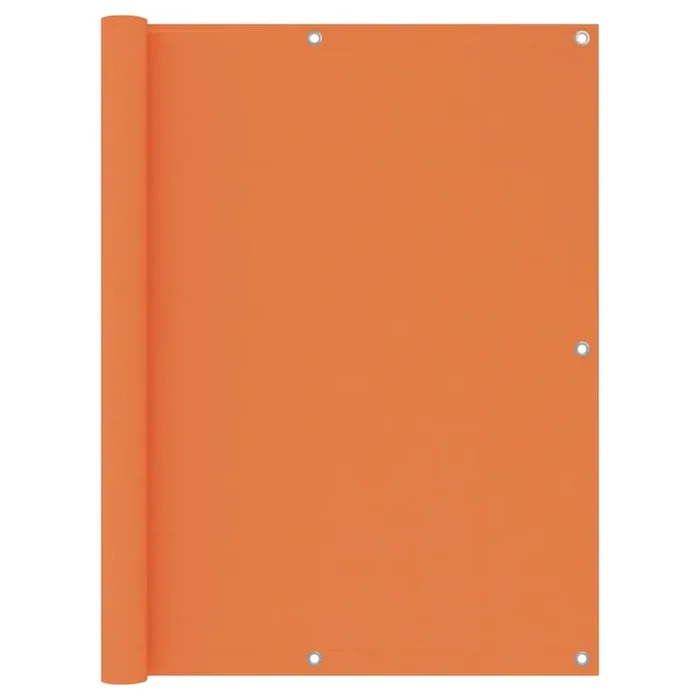 vidaXL Balcony Screen Orange 120×300 cm Oxford Fabric
