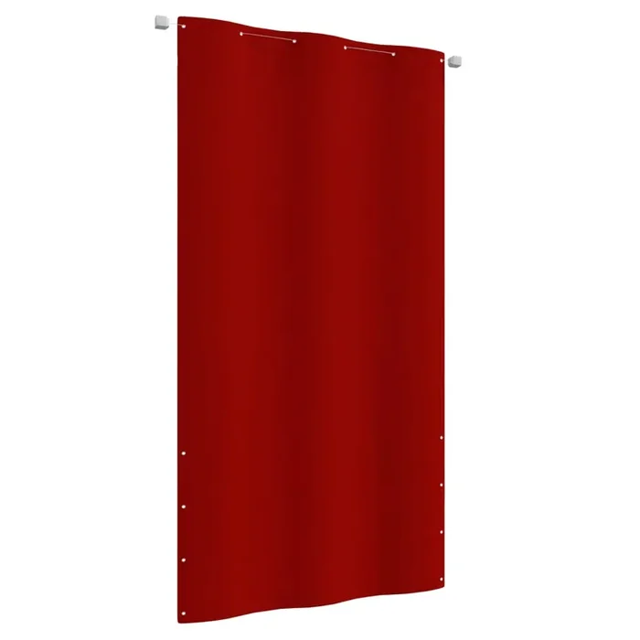 vidaXL Balcony Screen Red 120×240 cm Oxford Fabric