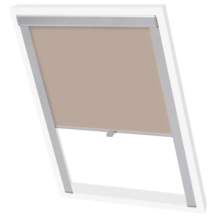 vidaXL Blackout Roller Blind Beige MK08