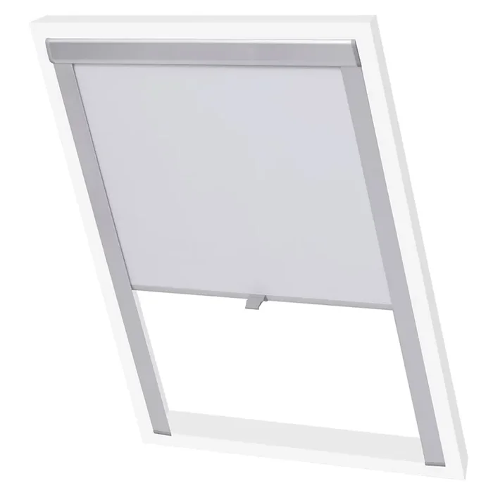 vidaXL Blackout Roller Blind White MK04