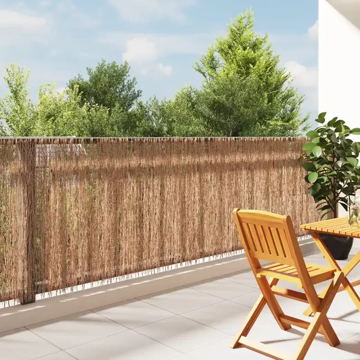 vidaXL Brushwood Fence 400×125 cm