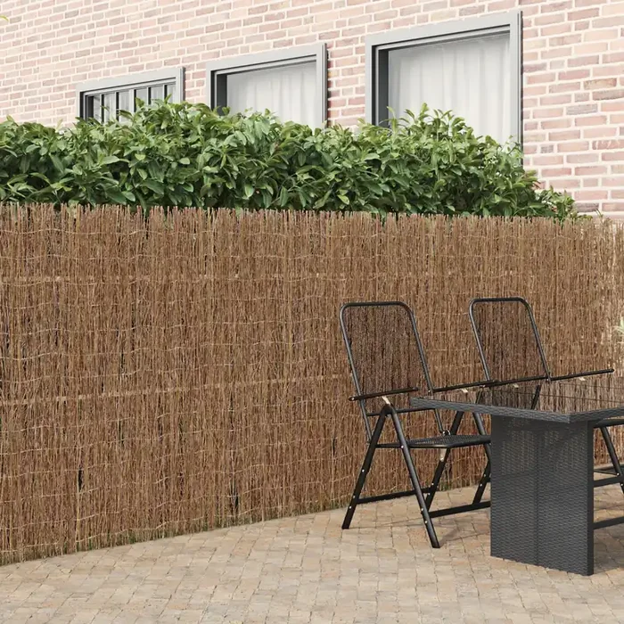 vidaXL Brushwood Fence 600×150 cm