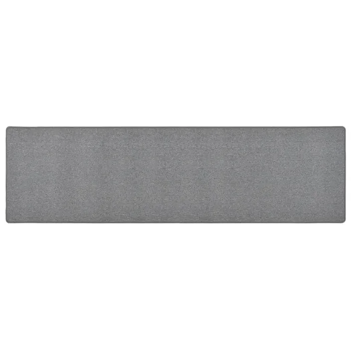 vidaXL Carpet Runner Dark Grey 50×200 cm
