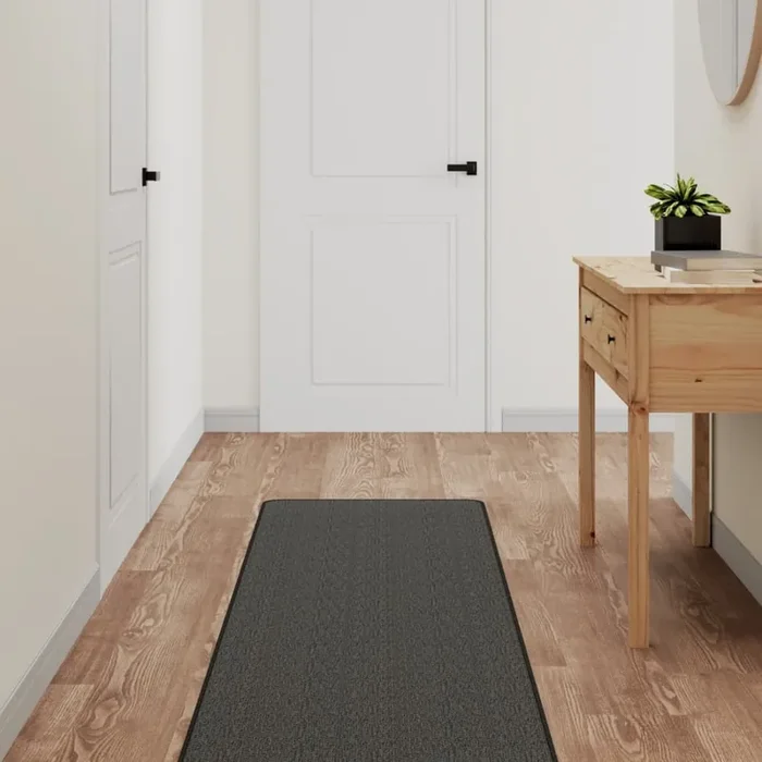 vidaXL Carpet Runner Sisal Look Anthracite 50×200 cm