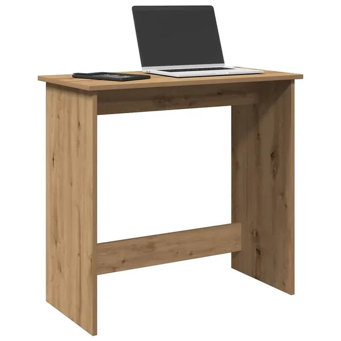 vidaXL Desk Artisan Oak 80x40x75 cm Engineered Wood